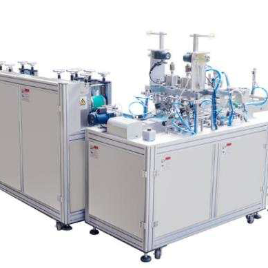 fully automatic 3 ply nonwoven fabric disposable face mask facial surgical face masks making machine production line