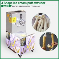 Economical and practical snacks ice cream cone puffed corn stick making machine